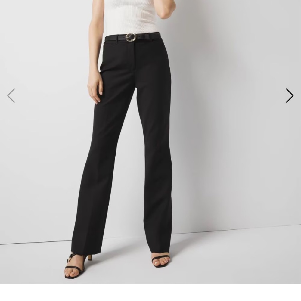 WHBM Ines Black Women's Pants (business casual)
